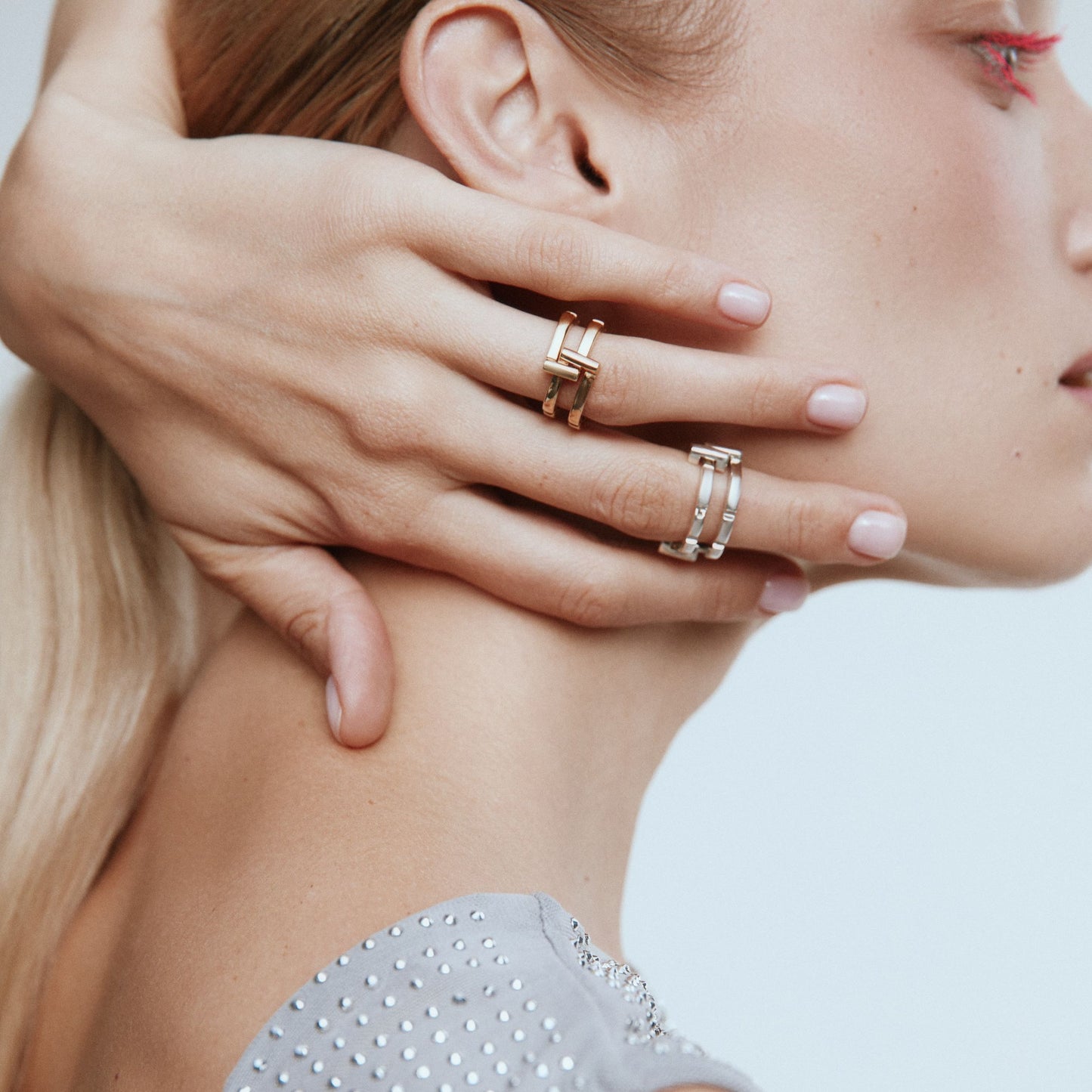 JOY 14K  gold puzzle ring