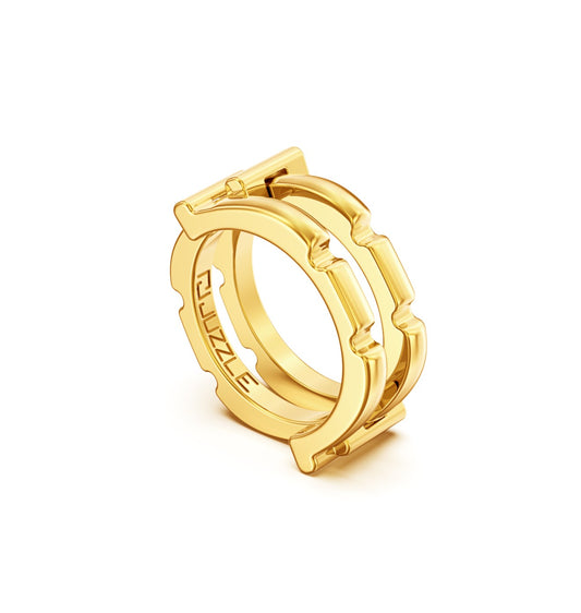 JOY  gold plating puzzle ring