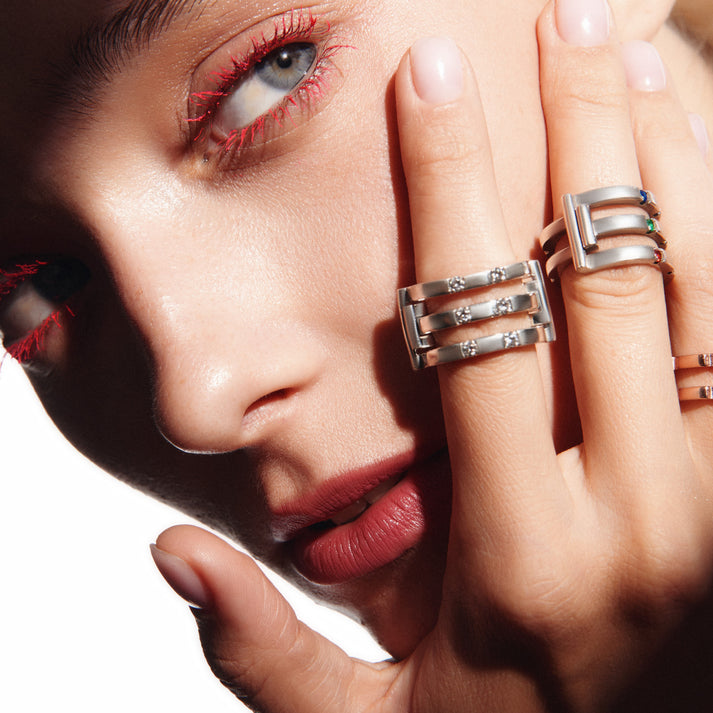 SIXTH SENSE puzzle ring Juzzle Jewelry SIXTH SENSE puzzle ring Juzzle Jewelry